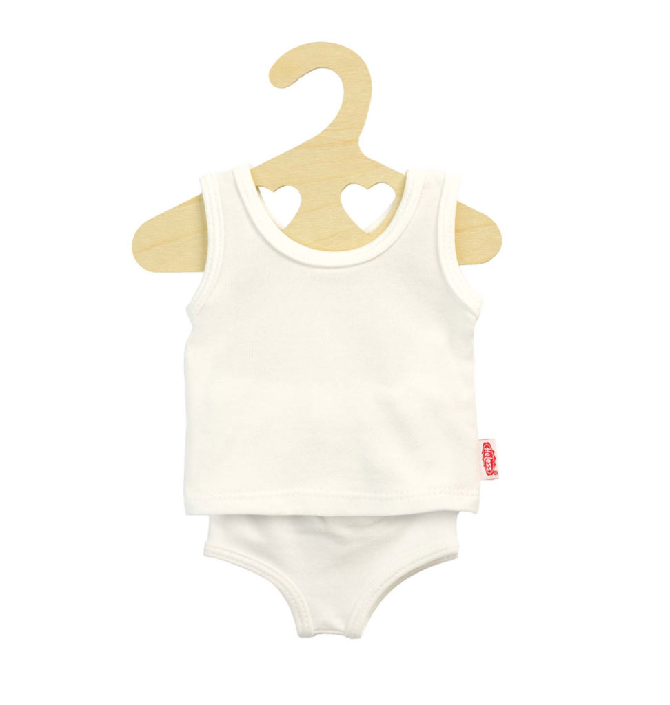 Heless Heless ondergoedset wit / geschikt voor de Gordi poppen