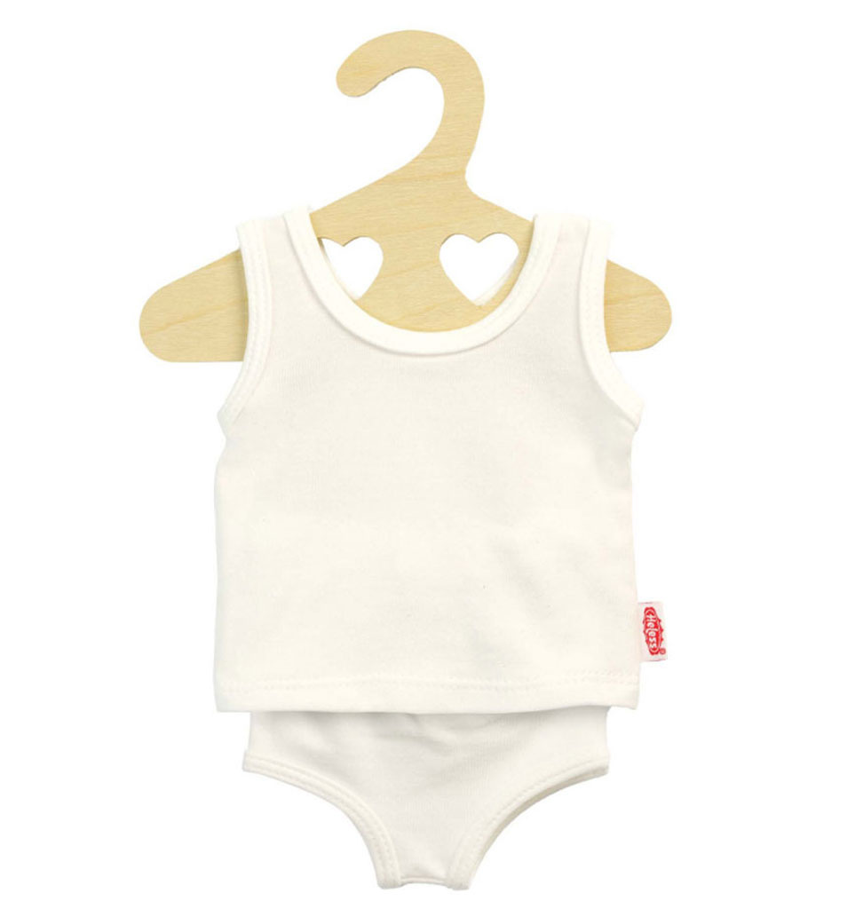 Heless Heless ondergoedset wit / geschikt voor de Gordi poppen