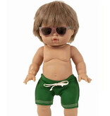 Minikane  Minikane zwembroek Vito vert voor Gordi poppen