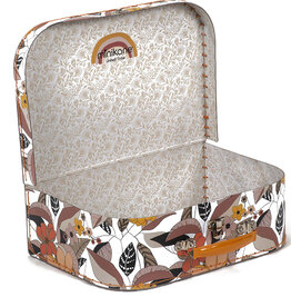 Minikane  Minikane suitcase with print