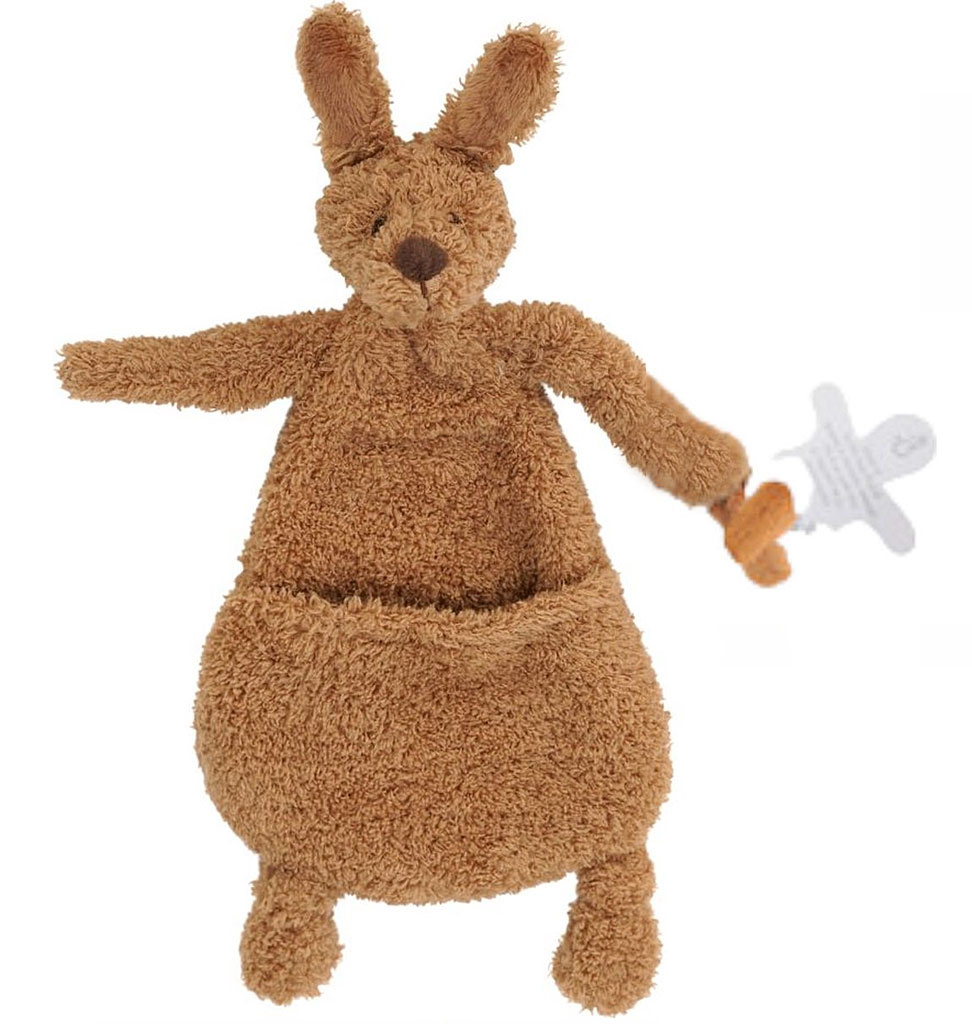 Happy Horse Happy Horse knuffeldoekje kangoeroe Kick met speenhouder