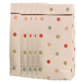 Maileg Maileg vijf cadeauzakjes / dots / small