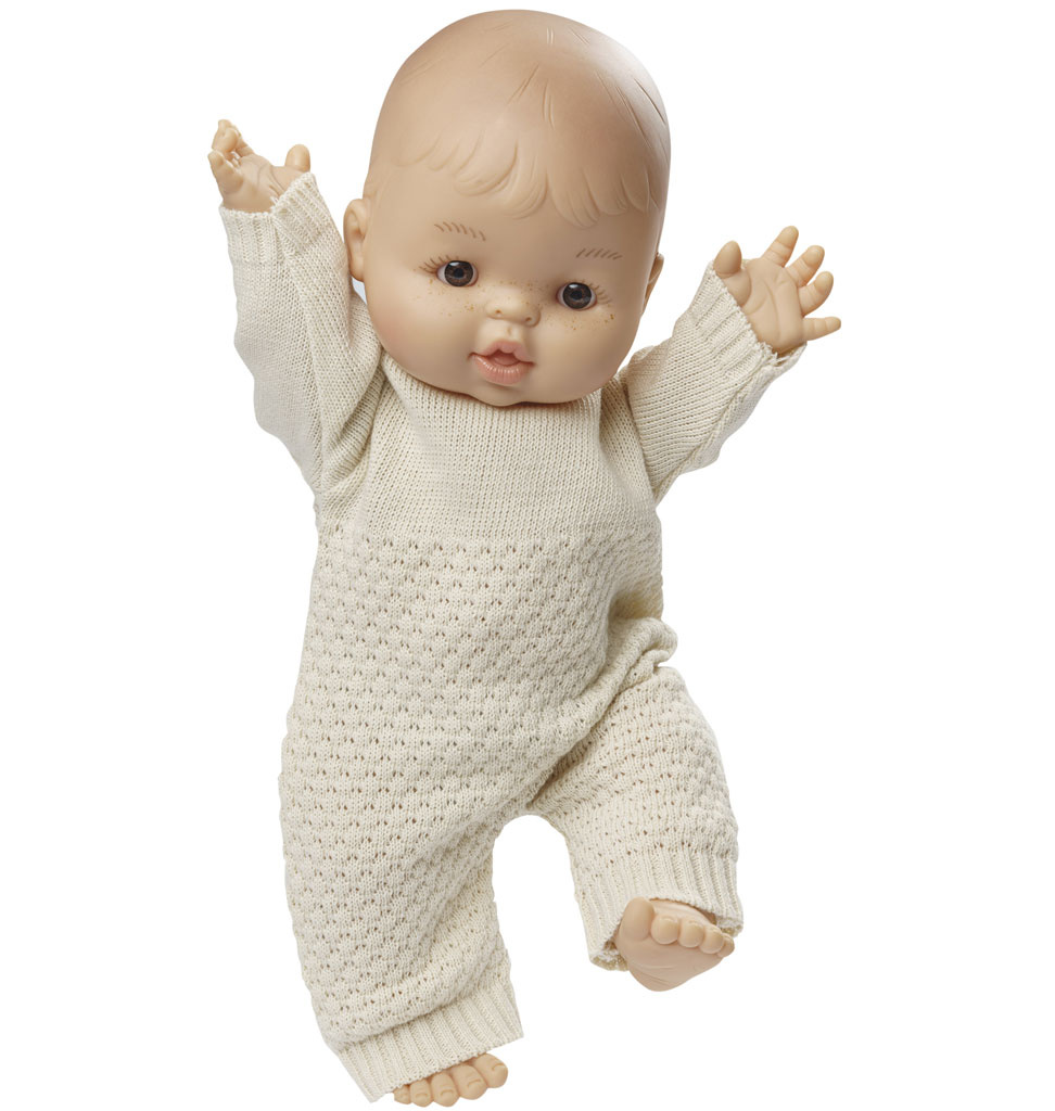 Heless Heless knitted suit for Gordi dolls / ecru