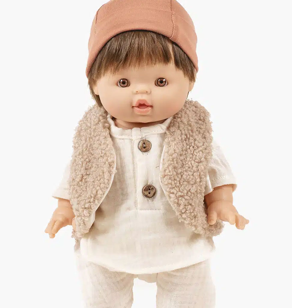 Minikane  Minikane imitation fur vest Tao for Gordi dolls