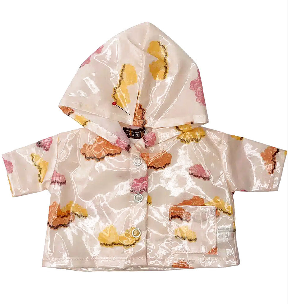 Minikane  Minikane raincoat for Gordi dolls design Happy Clouds