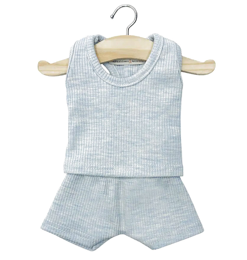 Minikane  Minikane Unterwäscheset Petits Basics Marcel für Gordi-Puppen / Bleu Chiné