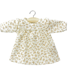 Minikane  Minikane Gordi-Kleid / Robe Mélodie aus Crépon Féline mit Lurex-Paspelierung