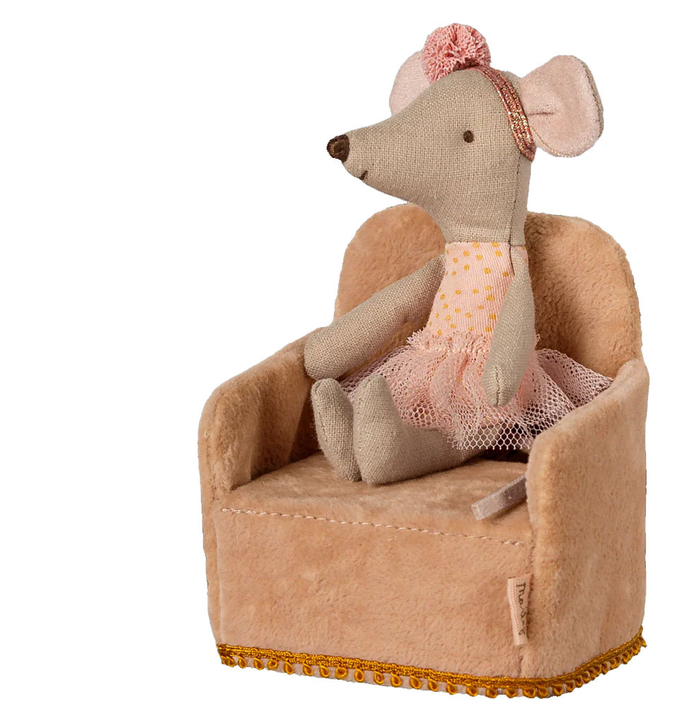 Maileg Maileg chair for the mice / powder
