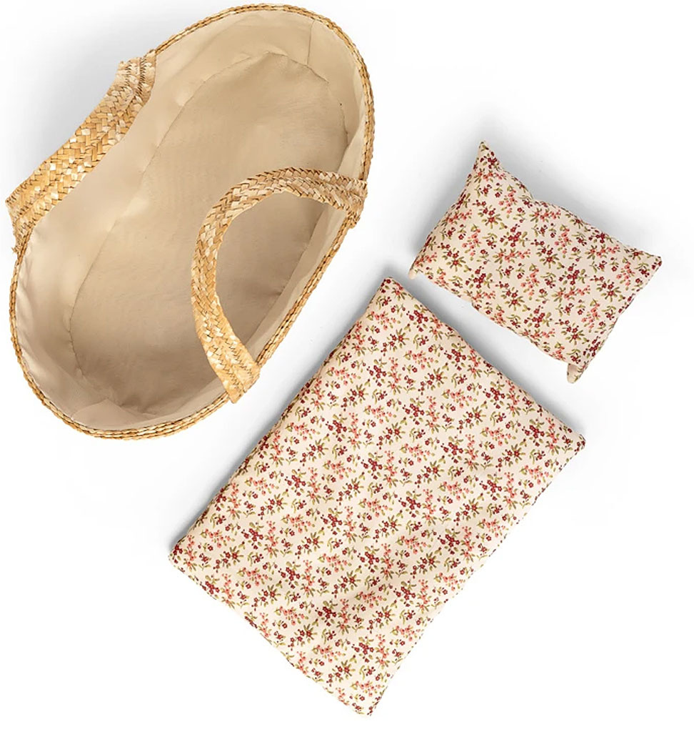 Hollie Mamamemo mozesmand / poppenreiswieg voor poppen tot 35 cm