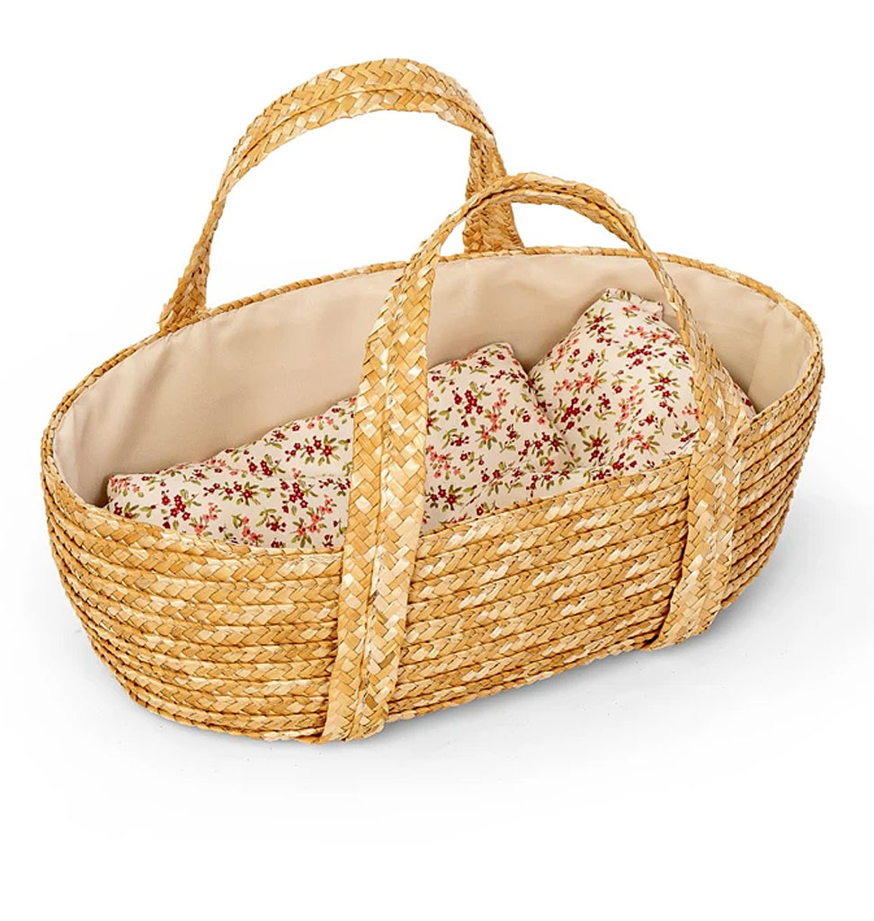 Hollie Mamamemo mozesmand / poppenreiswieg voor poppen tot 35 cm