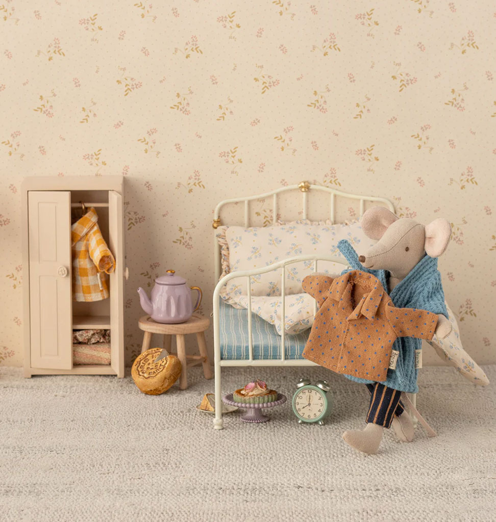 Maileg Maileg kledingset vader muis / overhemd en gestreepte broek