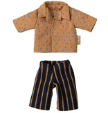 Maileg Maileg kledingset vader muis / overhemd en gestreepte broek