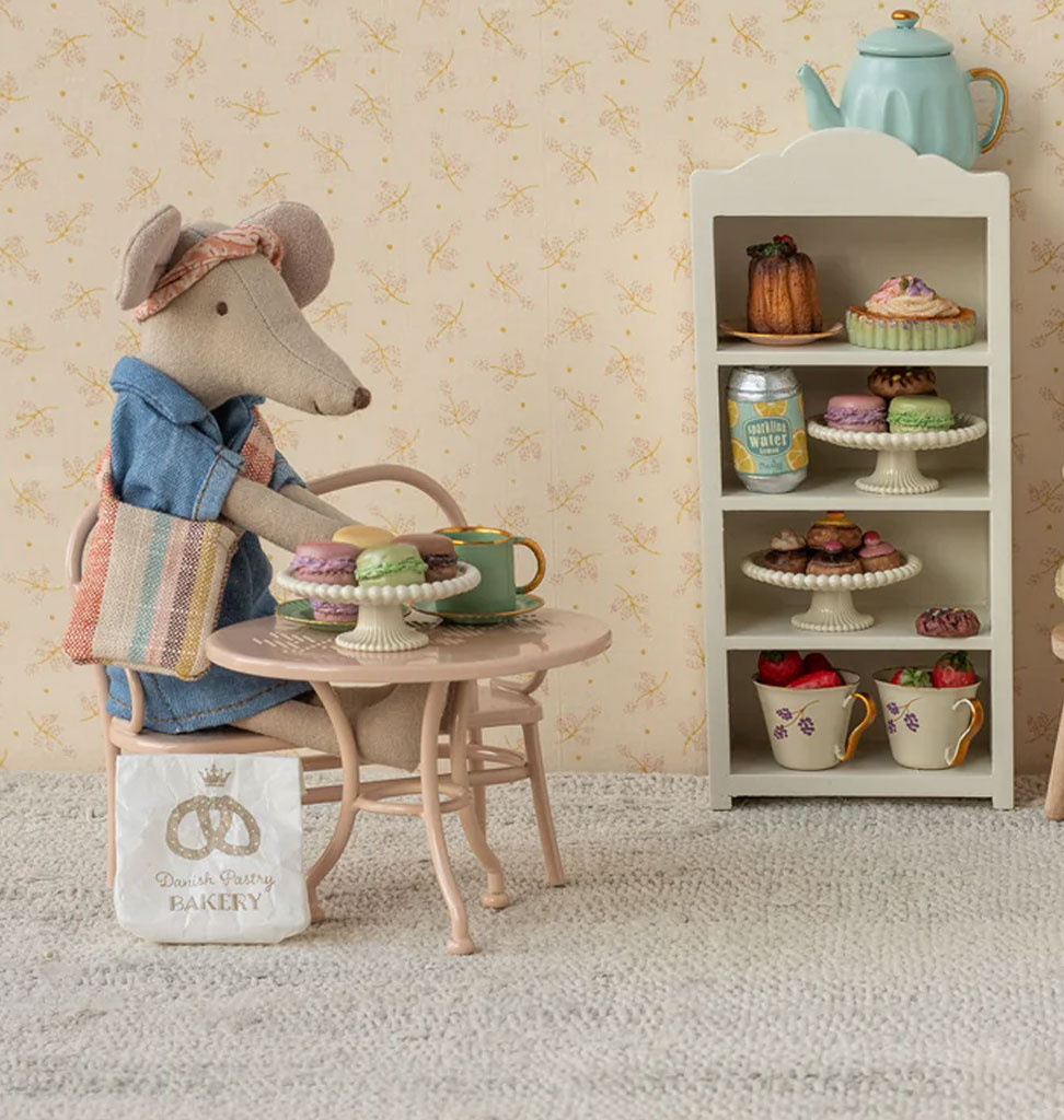 Maileg Maileg Mutter-Maus-Kleidungsset / Jeanskleid + Tasche + Haarband