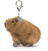 Jellycat knuffels Jellycat Clyde Capybara Taschenanhänger / Anhänger / Schlüsselanhänger / Taschenanhänger