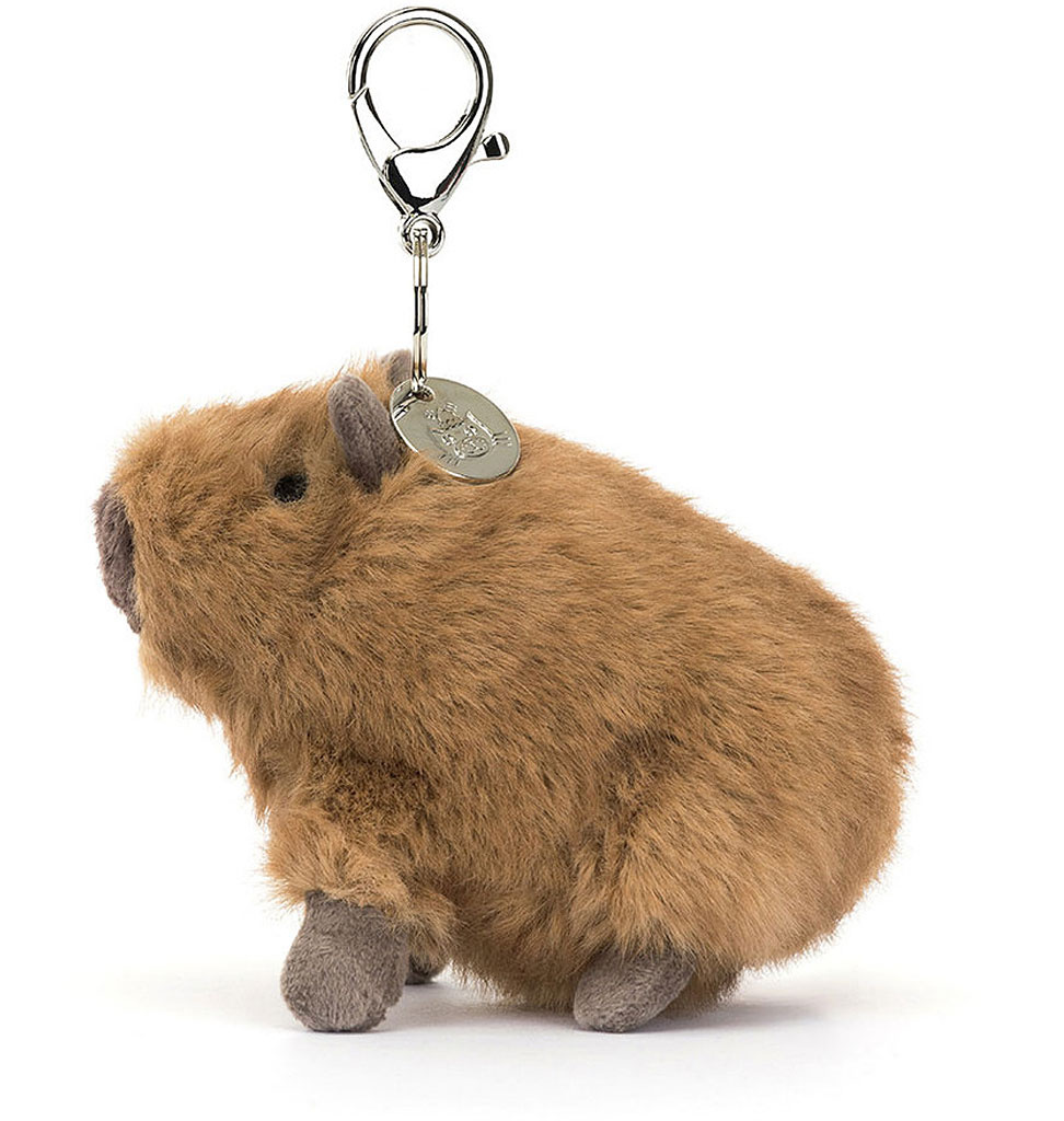 Jellycat knuffels Jellycat Clyde Capybara Taschenanhänger / Anhänger / Schlüsselanhänger / Taschenanhänger
