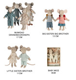 Maileg Maileg Kleidungsset Große Schwester Maus / Petite Couture / Rock und gestreifter Pullover