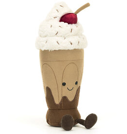 Jellycat knuffels Jellycat Amuseables chocolate milkshake
