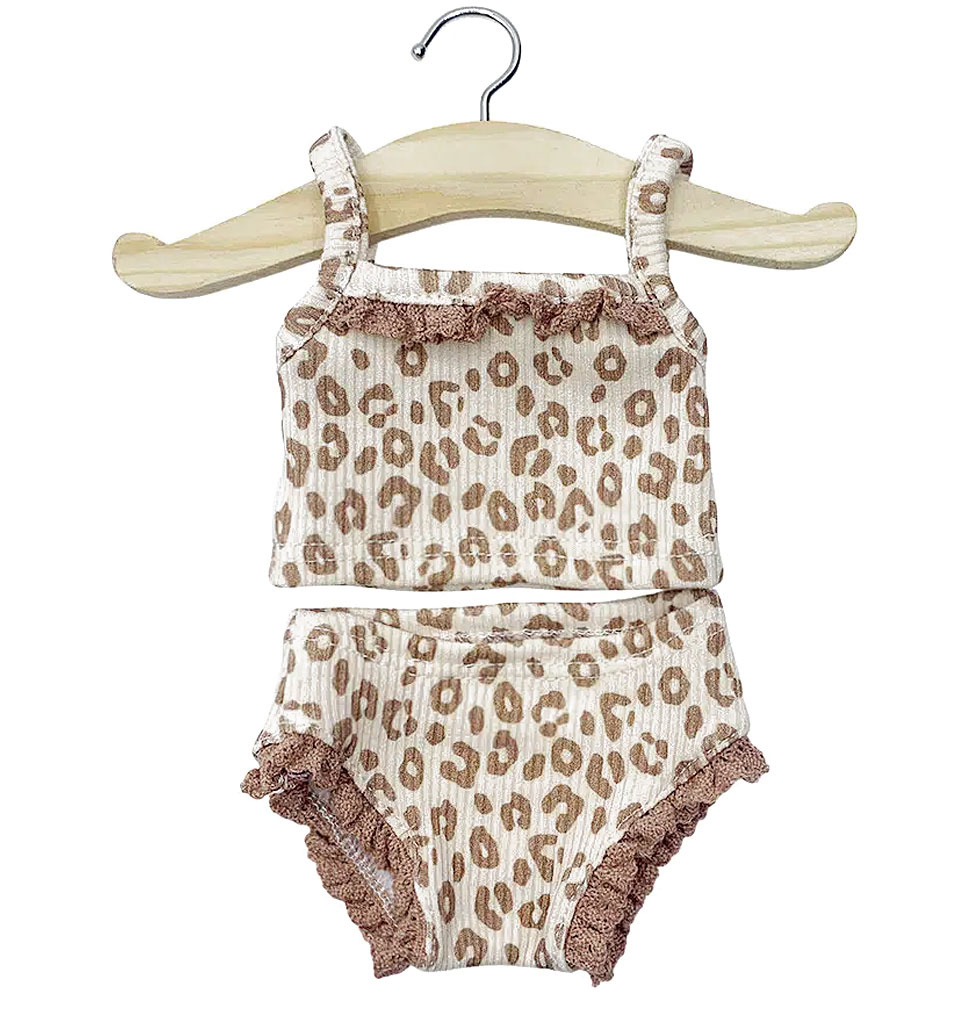 Minikane  Minikane Unterwäscheset für Gordi-Puppen / Leopardenmuster
