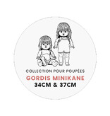 Minikane  Minikane Unterwäscheset für Gordi-Puppen / Leopardenmuster