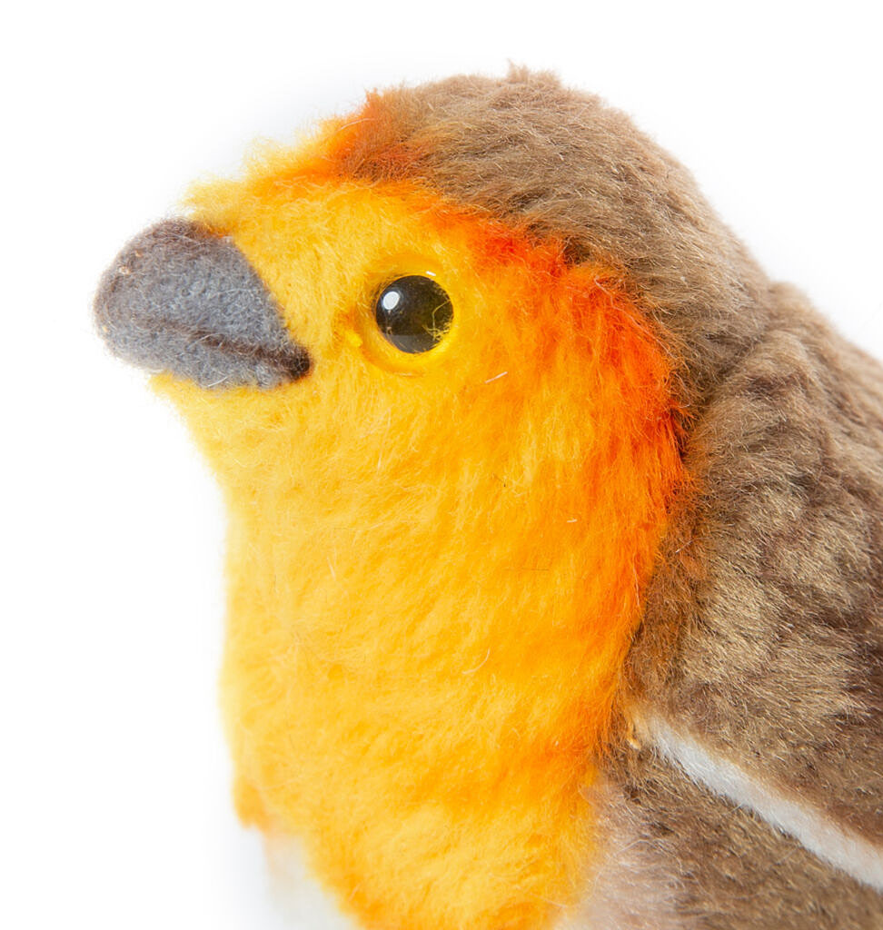 Hansa knuffels Red-brown robin Hansa Creation 14 cm