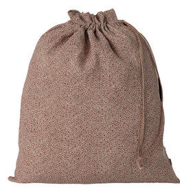 Maileg Maileg Tasche / Turnbeutel / Aufbewahrungstasche Plumeria sand/rot