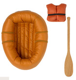 Maileg Maileg rubber boot voor de muisjes - geel gestreept