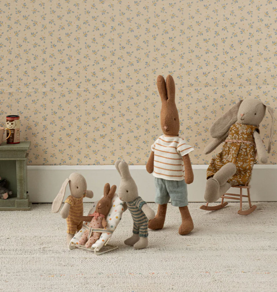 Maileg Maileg rocking chair for baby mice and rabbits / my / multi dots