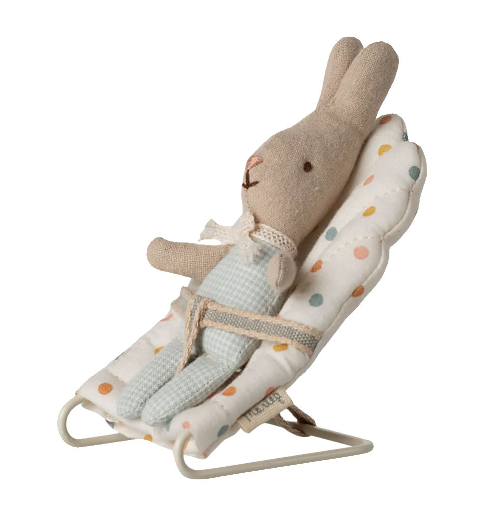 Maileg Maileg rocking chair for baby mice and rabbits / my / multi dots