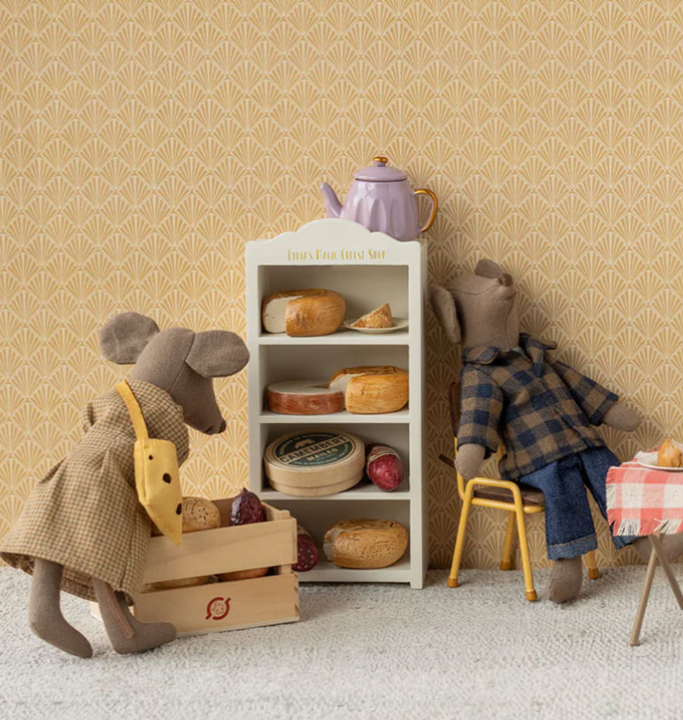 Maileg Maileg Kleidungsset Vater Maus / Kariertes Hemd und Jeans