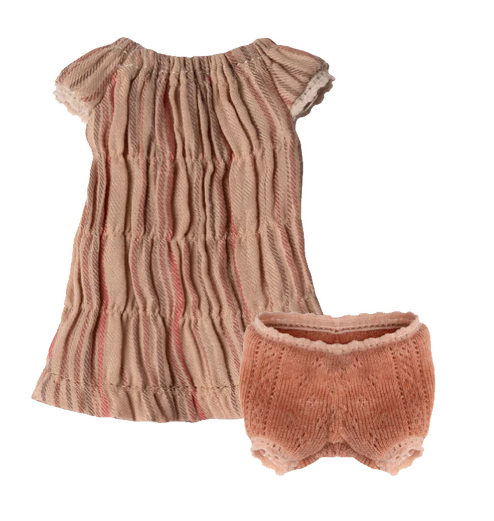 Maileg Maileg Bekleidungsset Hase Größe 1 / Kleid und Unterwäsche