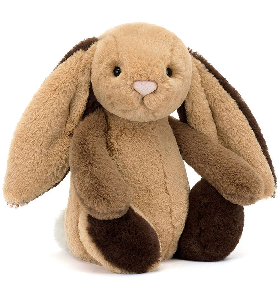 Jellycat knuffels Jellycat Bashful patchwork bunny / medium