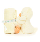 Jellycat knuffels Jellycat Bashful duckling cuddle cloth
