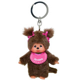 Monchhichi keyring girl / pink