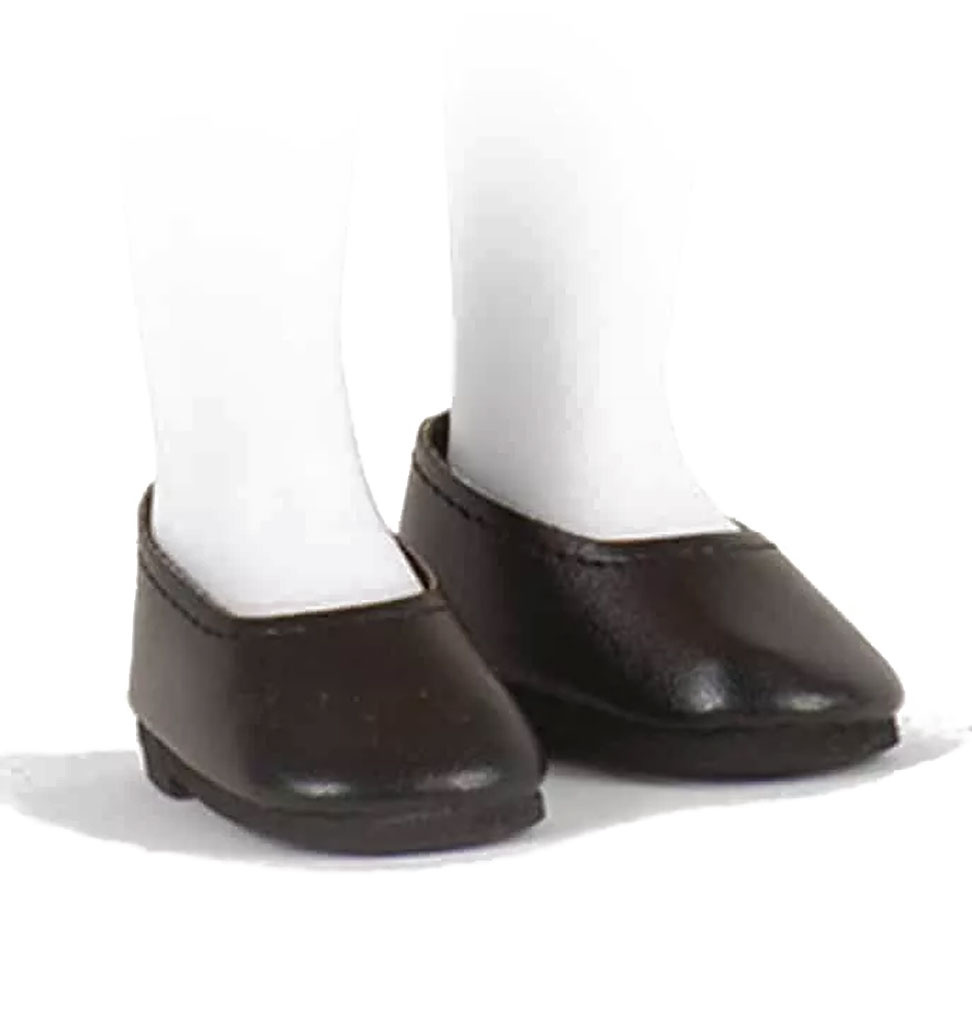 Minikane  Paola Reina black shoes for Amigas dolls