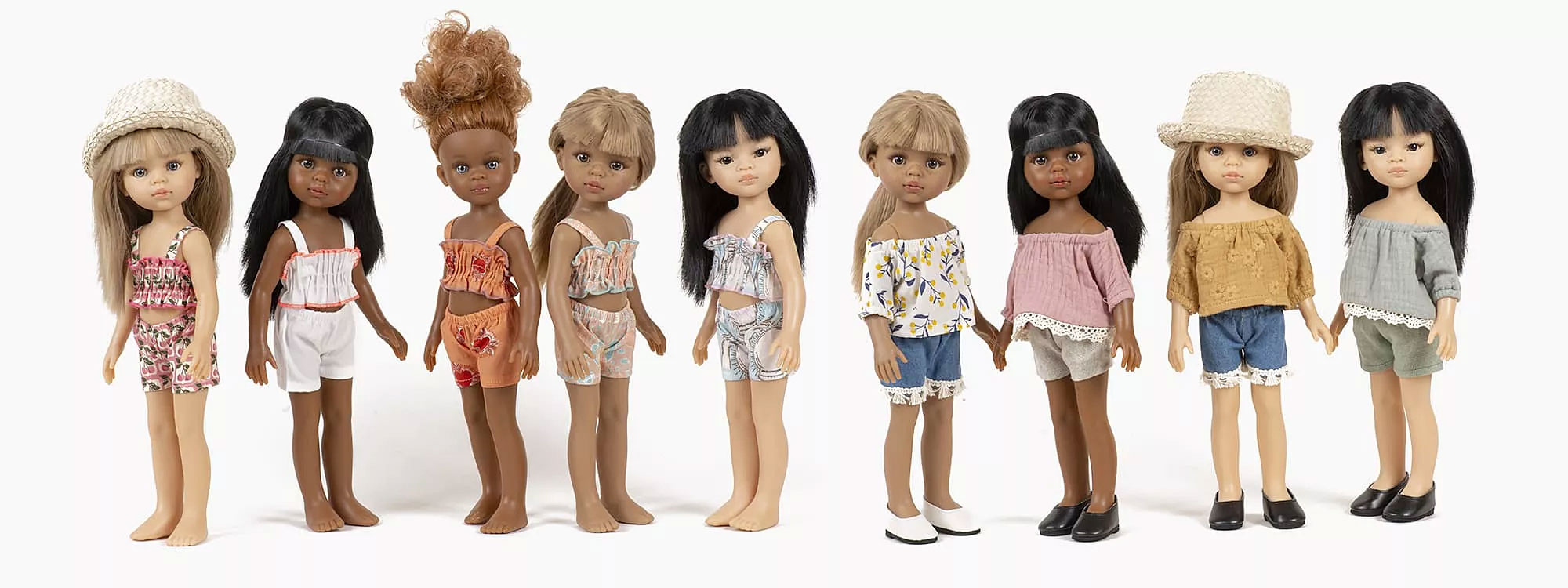Minikane  Minikane Amigas / jurk IVA met Parijs print + zwarte haarband