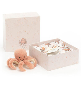 Jellycat knuffels Jellycat Odell octopus gift set