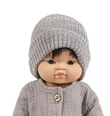 Minikane  Minikane Gordi Puppen und Bambinis Strickmütze Marius / Farbe Kamel