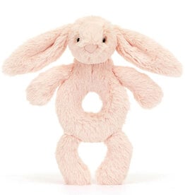 Jellycat knuffels Jellycat Bashful bunny rammelaar / blush