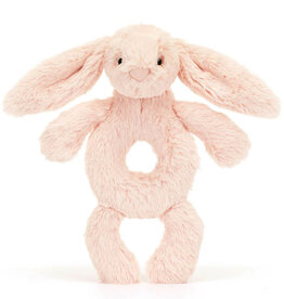 Jellycat knuffels Jellycat Bashful bunny rattle / blush