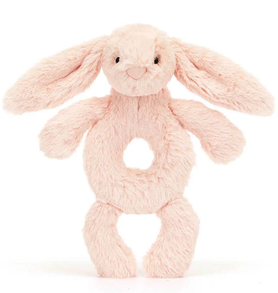 Jellycat knuffels Jellycat Bashful bunny rammelaar / blush