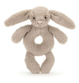 Jellycat knuffels Jellycat Bashful bunny rattle / beige