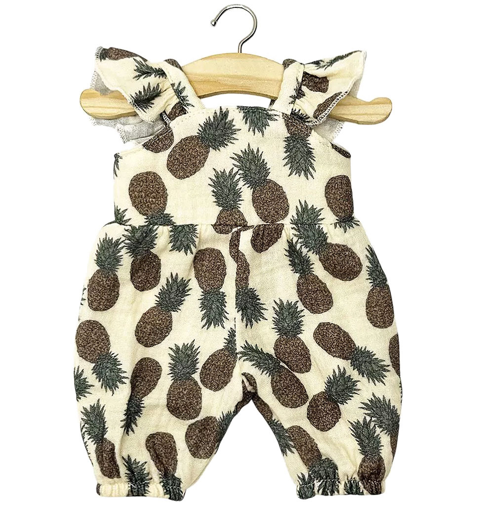 Minikane  Minikane Combinaison Claudie en gaze de coton Ananas voor Gordi poppen