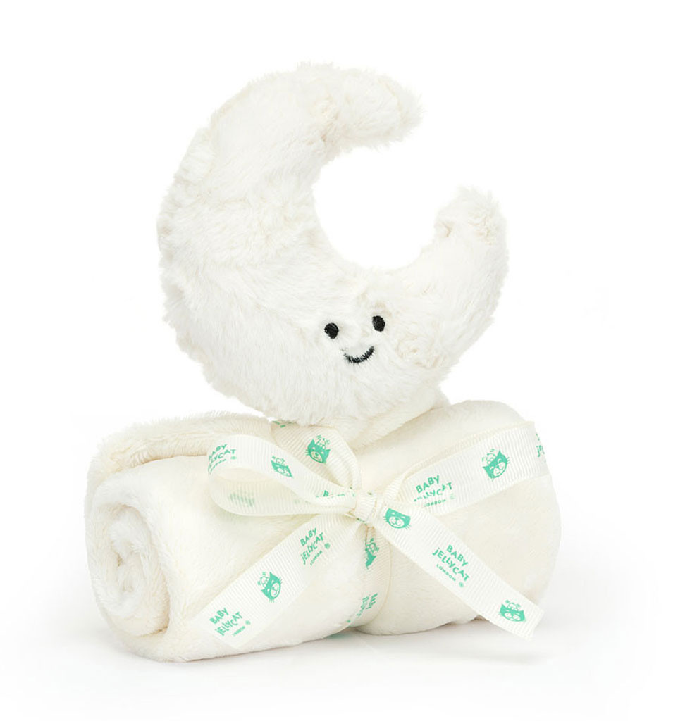 Jellycat knuffels Jellycat Amuseables Kuscheltuch Mond Schnuller / Kuscheltuch