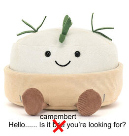 Jellycat knuffels Jellycat Amuseables Camembert