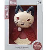 Moulin Roty Moulin Roty teething ring cat /b-choice