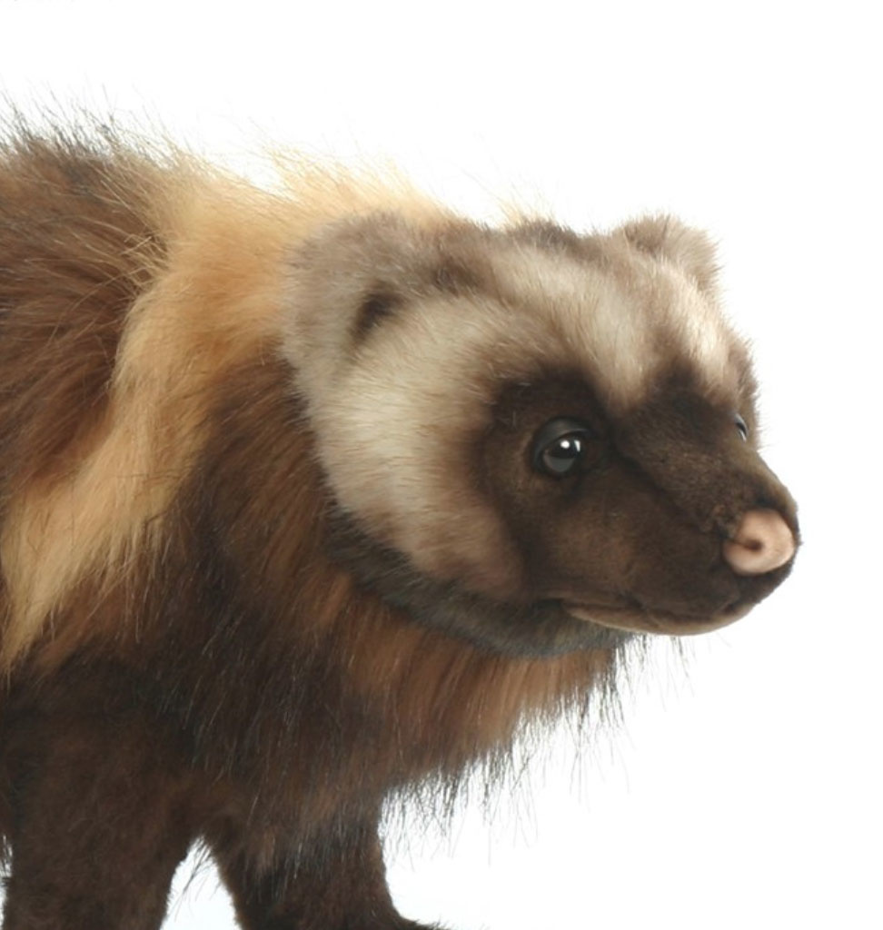 Hansa knuffels Glutton cuddly toy Hansa 50 cm