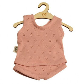 Hollie Hollie ondergoedset ajour oud roze voor Gordi poppen