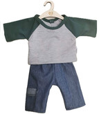 Hollie Hollie kledingset jeans en t-shirt voor Gordi poppen