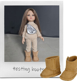 Heless Heless poppenlaarzen suede look