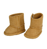 Heless Absatzlose Stiefel in Wildlederoptik für Puppen 30-34 cm